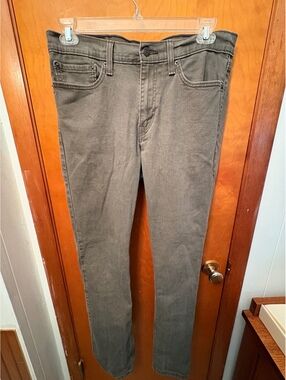 Levi’s 511 Slim Fit Men’s Jeans 34x36 Gray Stretch